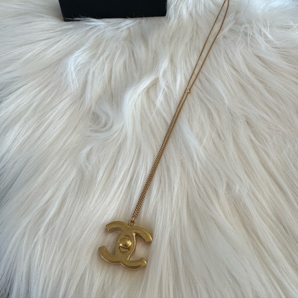 Chanel CC Lock Necklace - 2 Lengths - Picture 8 of 10